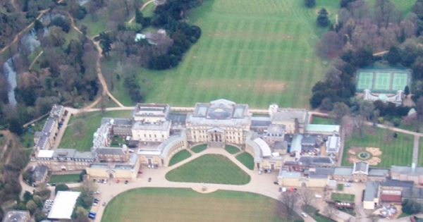 Stowe House (aerial)